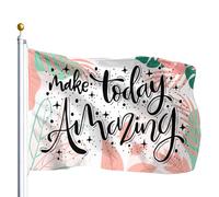 Avec Œillets Drapeau Corsaire Faites De Cette Journée Une Journée Extraordinaire Drapeaux Personnalisé Bunting Pour Fête Bar Extérieur 90X150Cm