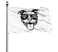 Avec Œillets Drapeau De Jardin Personnalisée Bannière Extérieure Montre-Moi Tes Pitties 90X150Cm Drapeaux De Pirate Pour Intérieur Manif Anniversaire