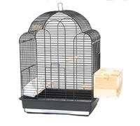 avec Jouet Grandes Cages à Oiseaux for perroquets pigeonnier perruches en métal Cages à Oiseaux avec balançoire hamac for Oiseaux Fournitures Cage décorative(Set B)