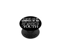 avec la Boussole de la Vérité, Naviguons Ensemble PopSockets PopGrip Adhésif