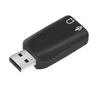 avec l'adaptateur USB Audio 5.1, Profitez d'un Son Surround de Haute qualité sur Votre PC. Idéal pour Les Jeux, Les Films et la Musique, améliorez Votre expérience d'écoute au Maximum.