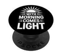 avec Le Matin Vient la lumière. PopSockets PopGrip Adhésif