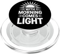 avec Le Matin Vient la lumière. PopSockets PopGrip pour MagSafe