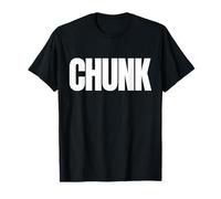 avec Le Mot Chunk en Grosses Lettres T-Shirt