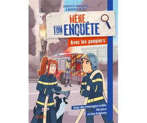 Avec les pompiers - Charlotte Grossetête - Fleurus - broché - Roman junior