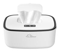 Avec Maman Distributeur de lingettes pour bébé S1 - Contrôle numérique réglable de la température - Chauffe-lingettes et lingettes humides pour bébé - Blanc