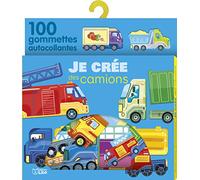Avec mes gommettes, je crée - Les camions - Dès 3 ans