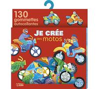 Avec mes gommettes, je crée - Les motos - Dès 3 ans
