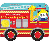 Avec mon doigt... Le camion de pompiers