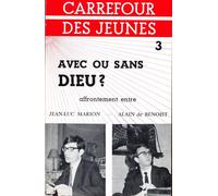 Avec ou sans Dieu ? - Jean-Luc Marion - Beauchesne - broché - Essai