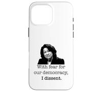 avec Peur pour Notre démocratie, Je dissidence Sonia Sotomayor Meme Coque pour iPhone 16 Pro Max