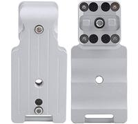 avec Pied de Base de Collier d'Objectif à Vis 1/4, Pied de Base de Remplacement de Collier de Trépied en Alliage d'aluminium 3,2x1,5x1,2 Pouces pour Objectif ISII