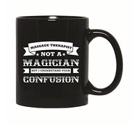 avec poignée Coffee Mugs Thérapeute, médecin, pas magicien, mais je comprends la confusion Tasse en Céramique café Drôle Tasses de Petit déjeuner pour Maman Fête des Pères 330ml