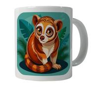 avec poignée Tasses à thé Loris lent mignon Tasse Céramique Drôle Coffee Mugs pour Amies Femme 330ml