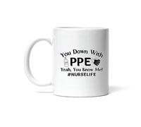 avec poignée Tasses à thé Toi avec un EPI, ouais, tu me connais. La vie d'infirmière. Tasse À Café en porcelaine Drôle Tasses à café pour Anniversaire Collègue 330ml