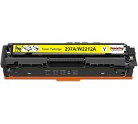 Avec Puce 207A W2212A Toner Jaune Cartouche De Toner Pour Hp 207X W2212X Compatible Pour Cartouche Encre Hp Color Laserjet Pro Mfp M283Fdw M283Fdn M255Dw M255Nw M282Nw Imprimante[Marque2131]