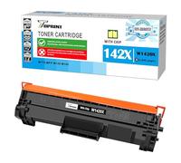 {Avec Puce} Cartouche de Toner Compatible 142X W1420X ( W1420A, 142A ) Noir Haut Rendement 2000 Pages pour M110 M110W M139 M140 M140W, Ne fonctionne pas avec l'imprimante H P + （avec le modèle E）