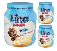 Avec Pufai Grocery, lino Lada lait et noisette, crème au chocolat, 350 g x 3 pièces. pufai