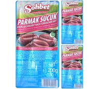 Avec Pufai Grocery, saucisse à l'ail Sohbet (style turc) 200 g x 3 pièces
