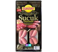 Avec Pufai Grocery, saucisse à l'ail Suntat avec jambon de bœuf (selon le type turc) 1000 g
