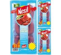 Avec saucisse à l'ail Pufai Grocery, saucisse à l'ail Nesil (de type turc) 1000 g x 3 pièces