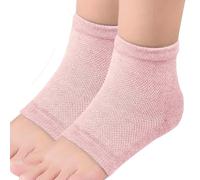 avec talon gel, chaussettes de talon pour pieds secs Cracked Women | Soins des pieds hydratants en gel - Hydratation profonde, réparation d'humidité la nuit, soins de la peau pour les coups de pied