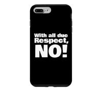 avec Tout Le Respect Que Je Vous Dois, Non Coque pour iPhone 7 Plus/8 Plus