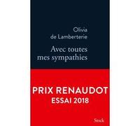 Avec toutes mes sympathies Olivia de Lamberterie (Auteur)