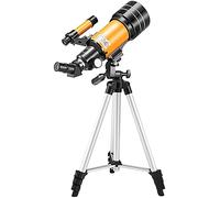 avec trépied et Accessoires de téléphone Portable, télescope astronomique avec et étanche, télescope monoculaire Super téléobjectif 30070 4K 70 mm Warm as Ever