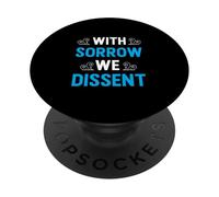 avec tristesse, Nous ne Sommes Pas d'accord PopSockets PopGrip Adhésif