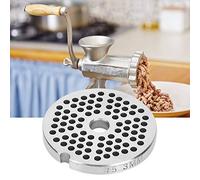 Avec Trou Pour Accessoire De Cuisine,Lames De Disques De Plaque De Hachoir À Viande En Acier Inoxydable, Pour La Fixation Du Mélangeur Et Du Hachoir, En Option (3Mm, 5Mm, 8Mm, 10Mm)(3mm), hachoir