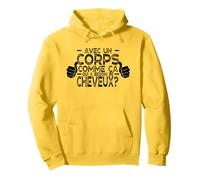 avec Un Corps comme ça, Qui a Besoin de Cheveux ? Sweat à Capuche