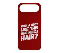 avec Un Corps comme celui-ci Qui a Besoin de Cheveux drôle d'entraînement Chauve Coque pour iPhone Air