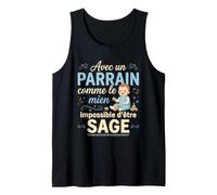 avec Un Parrain comme Le Mien Impossible D'Etre Sage Débardeur
