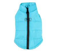avec Une Glissière D-Ring Hiver À L'épreuve De Chien À L'épreuve du Froid Veste De Chien À L'épreuve du Vent Puppy Chihuahua Pug Shiba Inu Bulldog Mabe,Bleu,L