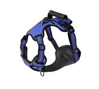 avec Une Poignée De Commande sans Traction Réglable Huis De Chien Confortable Doux,Bleu,S