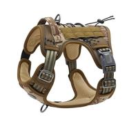 avec Une Poignée De Contrôle Réfléchissante Extérieure sans Traction du Harnais De Chien en Nylon Réglable avec Un Padding Entraîne De Chiens Faire De Chasse pour Les Chiens Moyens À Grands,D,M