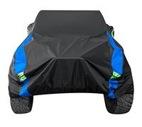 Avecrew Housse de Protection imperméable pour Jeep Wrangler 4 Portes, Toutes Saisons pour Jeep, Housse de Pluie pour Automobiles, extérieur extérieur pour Jeep Housses pour JK JL TJ YJ CJ
