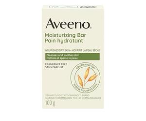 Aveeno Active Naturals Moisturizing Bar for Dry Skin 100g