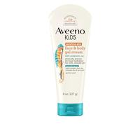 Aveeno Baby Aveeno Gel crème visage et corps pour enfants à base d'avoine prébiotique, hydratation clinique prouvée 24 heures pour peau douce, séchage rapide et léger, hypoallergénique, 680,4 g