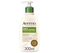 Aveeno Crème corporelle hydratante au yaourt, Daily Moisturising, parfum vanille et avoine, peaux normales à sèches, 300 ml
