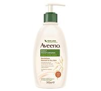 Aveeno Crème corporelle hydratante quotidienne au yaourt, vanille, 300 ml (lot de 1), parfum vanille et avoine