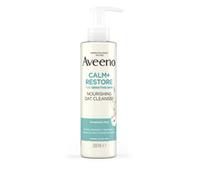 Aveeno Face Calm+Restore Nettoyant nourrissant à l'avoine (1 x 200 ml), soin du visage non moussant, nettoyant doux avec avoine prébiotique et camomille apaisante, aide à préserver la barrière de la