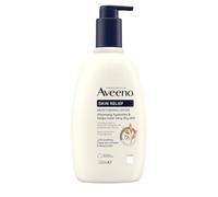 Aveeno Lotion hydratante pour soulager la peau, avec complexe apaisant triple avoine et beurre de karité, convient aux peaux sensibles, hydratation intense de 72 heures, aide à soulager les peaux très