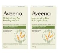 Aveeno Active Naturals Moisturizing Bar for Dry Skin 100g