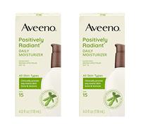 Aveeno, Facial Moisturizers Positively Radiant Daily Moisturizer, Spf 15, 4 Fl Oz by Aveeno