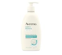 Aveeno Restorative Skin Therapy Gel douche sans sulfate pour peaux sensibles, abîmées, sèches, nettoyant doux à l'avoine, formulé sans parabènes, parfums et savons