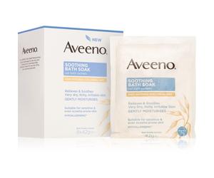 Aveeno Soothing Bath Soak poudre pour le bain 8x42 g