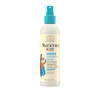 Aveeno Spray démêlant hydratant pour enfants à l'extrait d'avoine, démêle rapidement et doucement les cheveux des enfants, sans déchirure et adapté à la peau et au cuir chevelu, parfum léger