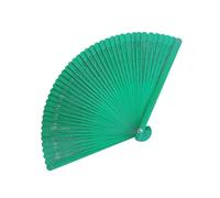 Avejjbaey 1 éventail pliable rétro chinois creux sculpté pour mariage, fête, décoration d'intérieur, main en bois pliable